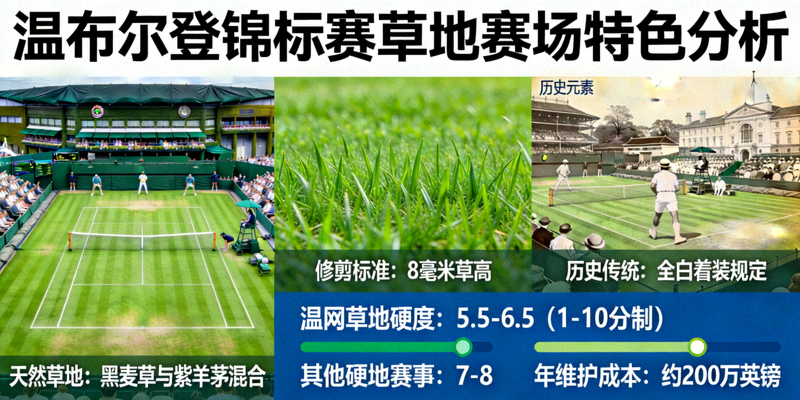 网球大满贯赛事温布尔登锦标赛草地赛场特色分析